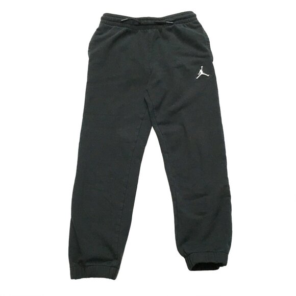 Jordan boy's black sweatpants size M 10-12 - Picture 1 of 7